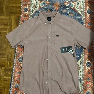 RVCA NWT MENS DRESS SHIRT